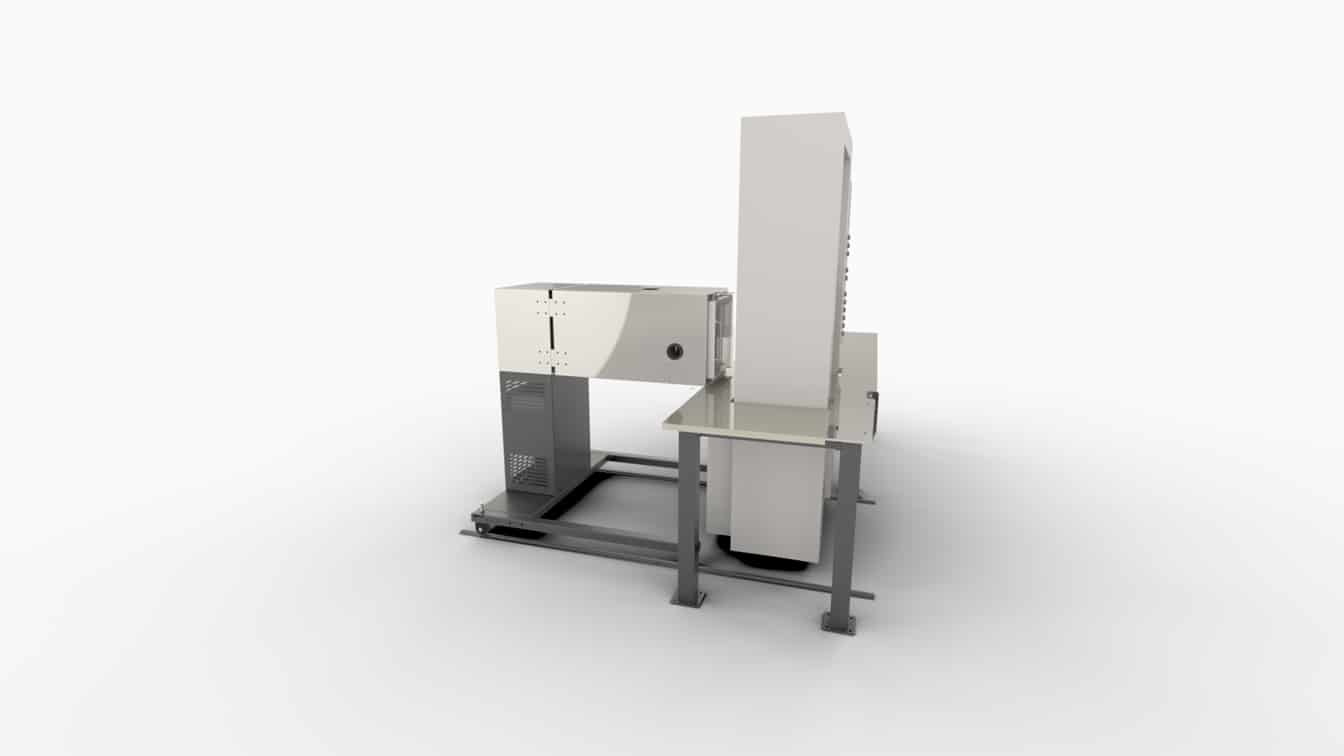 hydraulic-press-system-with-climatic-chamber
